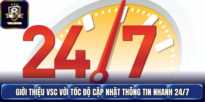 Giới thiệu VSC với tốc độ cập nhật thông tin nhanh 24/7
